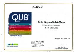 Certificat QUB